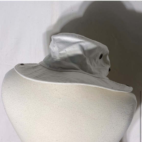 Light Beige Foldable Sun Hat Bucket Hat M - Picture 6 of 9